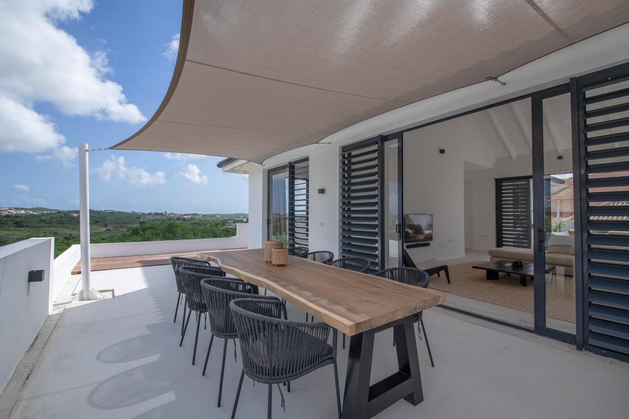 Villa Noma - Luxe Villa Met Uitzicht Spaanse Water Виллемстад Экстерьер фото