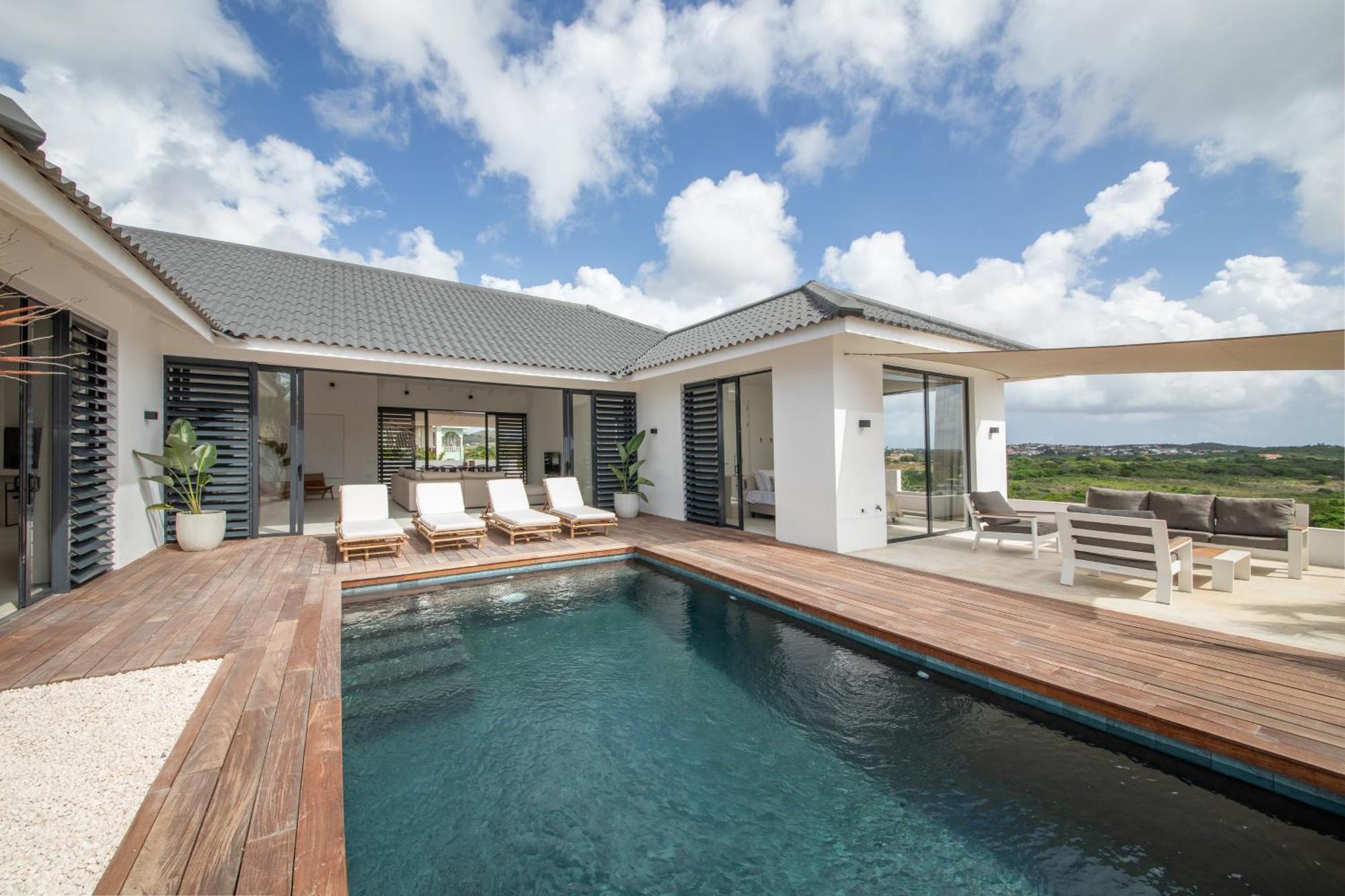 Villa Noma - Luxe Villa Met Uitzicht Spaanse Water Виллемстад Экстерьер фото